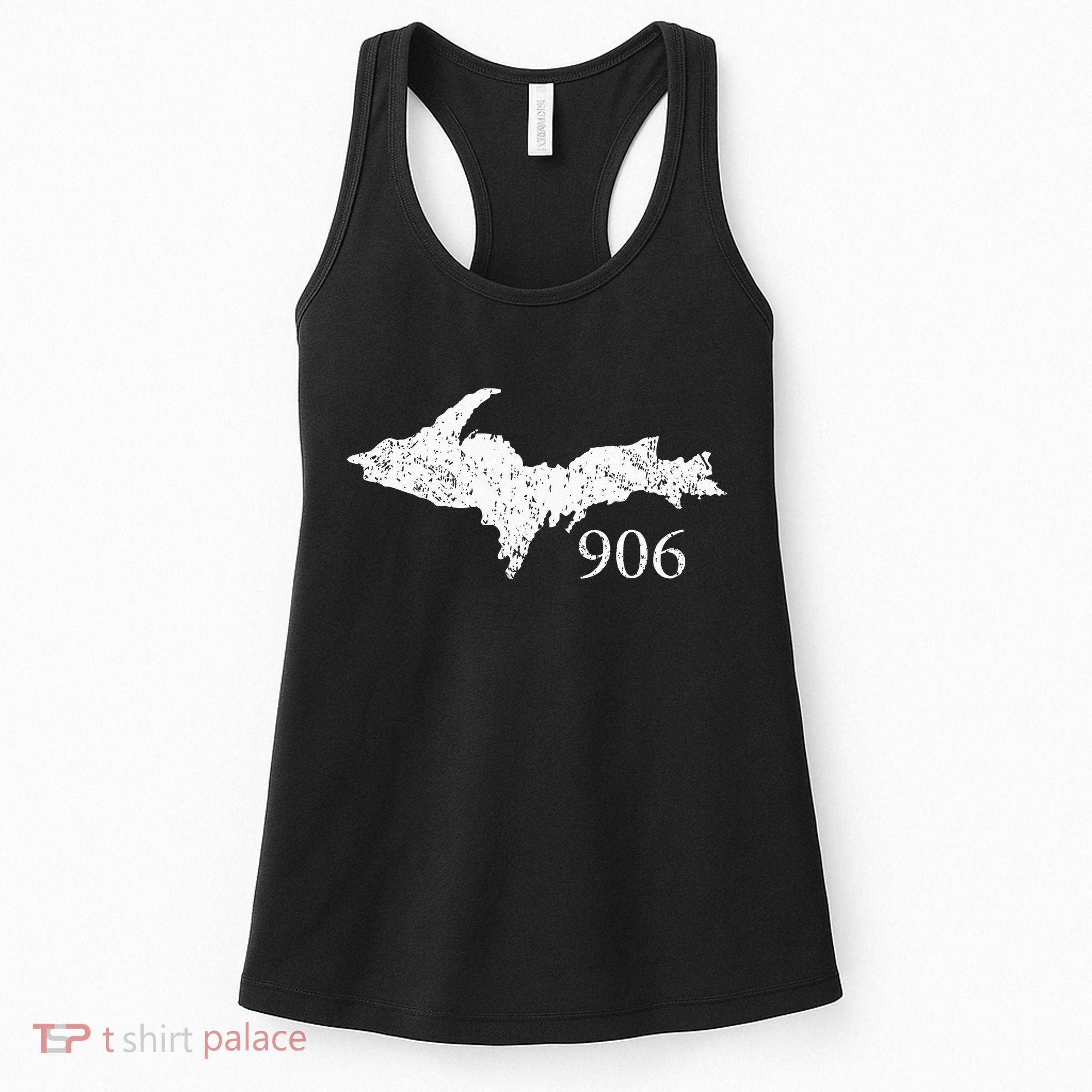 Upper Peninsula UP 906 Yooper Pride Michigan Roots Women's Tank Top
