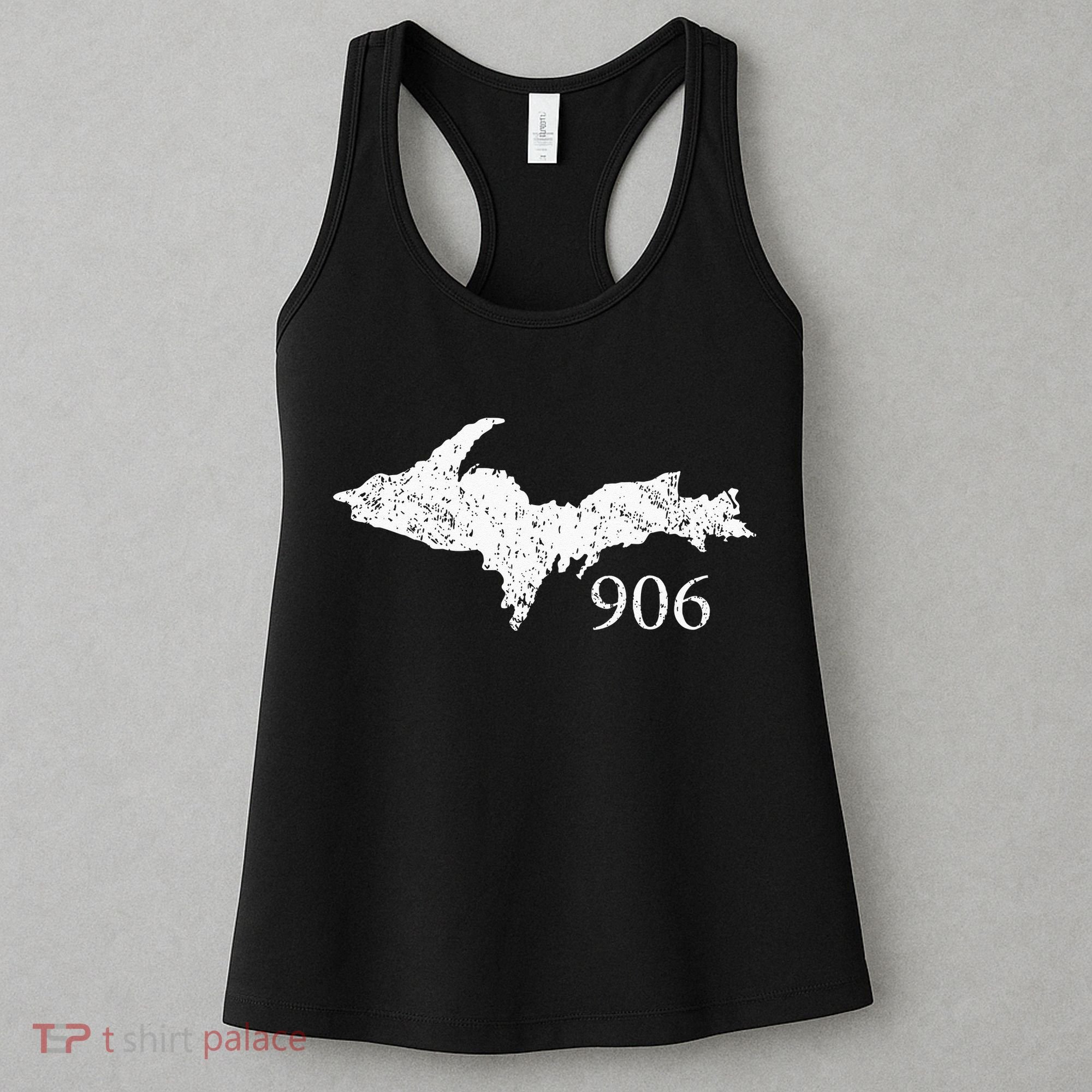 Upper Peninsula UP 906 Yooper Pride Michigan Roots Women's Tank Top