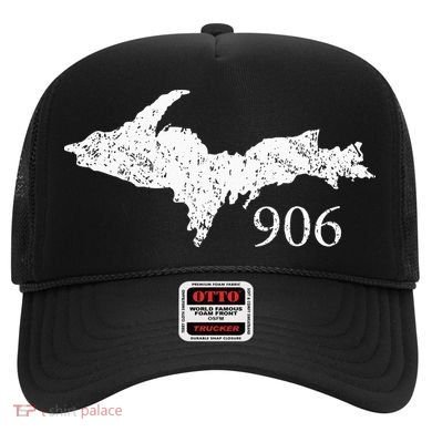 Upper Peninsula UP 906 Yooper Pride Michigan Roots Hat