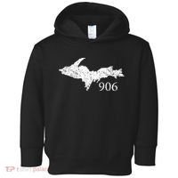 Upper Peninsula UP 906 Yooper Pride Michigan Roots Toddler Hoodie thumb 0