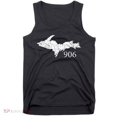 Upper Peninsula UP 906 Yooper Pride Michigan Roots Tank Top