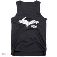 Upper Peninsula UP 906 Yooper Pride Michigan Roots Tank Top thumb 0