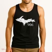 Upper Peninsula UP 906 Yooper Pride Michigan Roots Tank Top thumb 3
