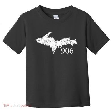 Upper Peninsula UP 906 Yooper Pride Michigan Roots Toddler T-Shirt