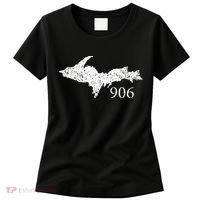 Upper Peninsula UP 906 Yooper Pride Michigan Roots Women's T-Shirt thumb 0