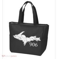 Upper Peninsula UP 906 Yooper Pride Michigan Roots Tote Bag thumb 3