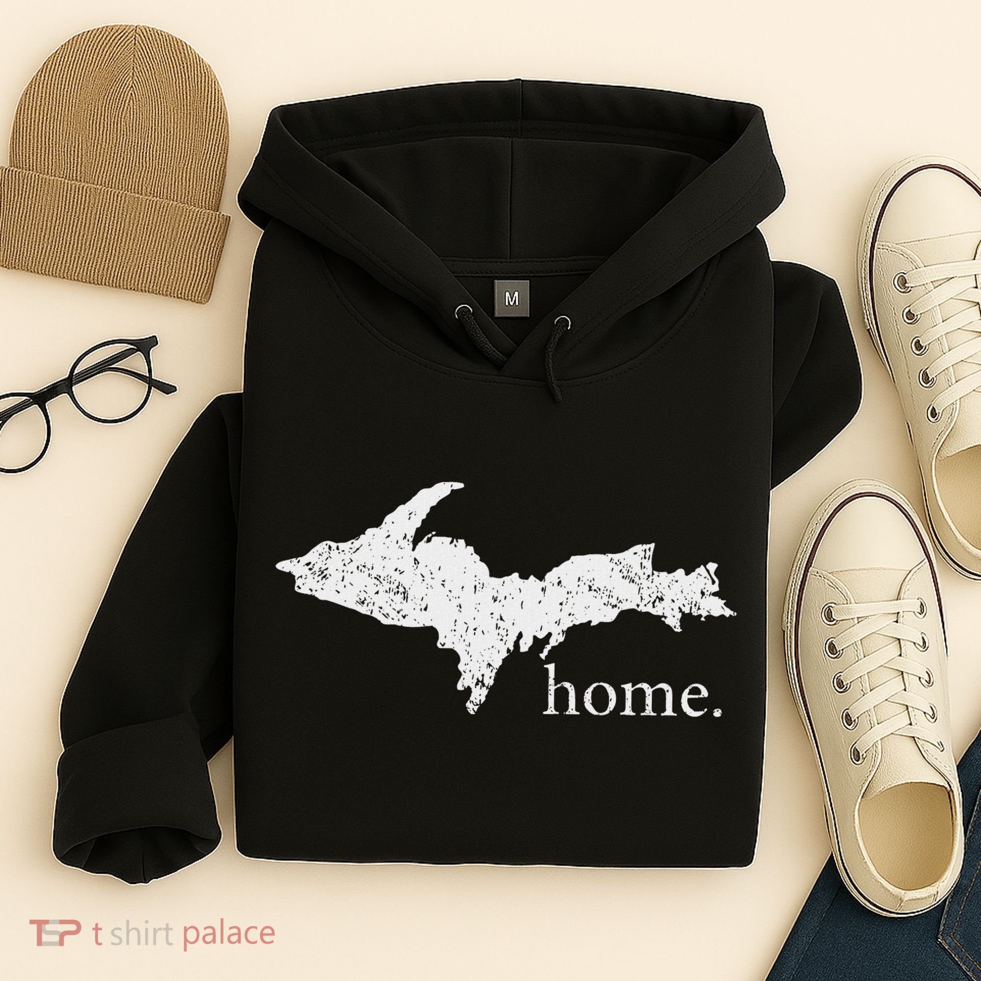 Upper Peninsula Up Home Yooper Pride Michigan Roots Hoodie