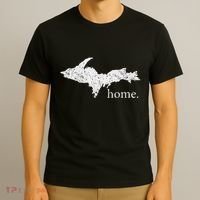 Upper Peninsula Up Home Yooper Pride Michigan Roots T-Shirt thumb 3