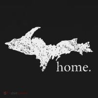 Upper Peninsula Up Home Yooper Pride Michigan Roots Mousepad thumb 1