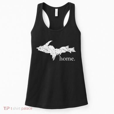 Upper Peninsula Up Home Yooper Pride Michigan Roots Women's Tank Top