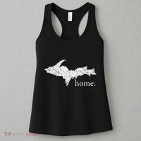 Upper Peninsula Up Home Yooper Pride Michigan Roots Women's Tank Top thumb 3