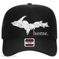 Upper Peninsula Up Home Yooper Pride Michigan Roots Hat thumb 0