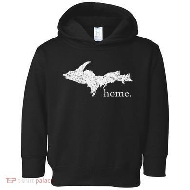 Upper Peninsula Up Home Yooper Pride Michigan Roots Toddler Hoodie
