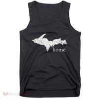 Upper Peninsula Up Home Yooper Pride Michigan Roots Tank Top thumb 0