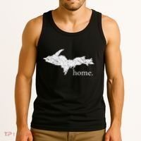 Upper Peninsula Up Home Yooper Pride Michigan Roots Tank Top thumb 3