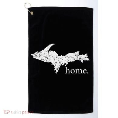 Upper Peninsula Up Home Yooper Pride Michigan Roots Golf Towel