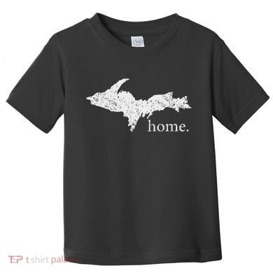 Upper Peninsula Up Home Yooper Pride Michigan Roots Toddler T-Shirt