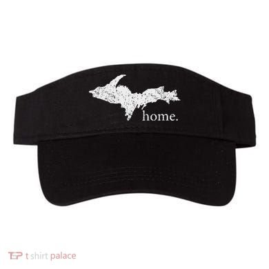 Upper Peninsula Up Home Yooper Pride Michigan Roots Visor