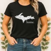 Upper Peninsula Up Home Yooper Pride Michigan Roots Women's T-Shirt thumb 2