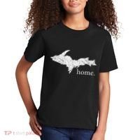 Upper Peninsula Up Home Yooper Pride Michigan Roots Kids T-Shirt thumb 2