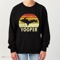 Upper Peninsula Up Yooper Pride Michigan Roots Women's Sweatshirt thumb 0