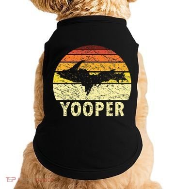 Upper Peninsula Up Yooper Pride Michigan Roots Doggie Tank