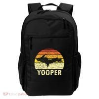 Upper Peninsula Up Yooper Pride Michigan Roots Backpack thumb 0