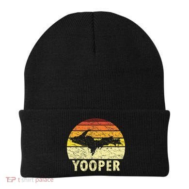 Upper Peninsula Up Yooper Pride Michigan Roots Beanie