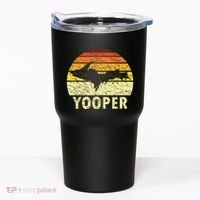 Upper Peninsula Up Yooper Pride Michigan Roots Tumbler thumb 0