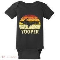 Upper Peninsula Up Yooper Pride Michigan Roots Baby Bodysuit thumb 0