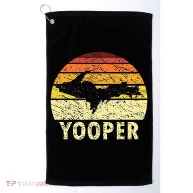 Upper Peninsula Up Yooper Pride Michigan Roots Golf Towel