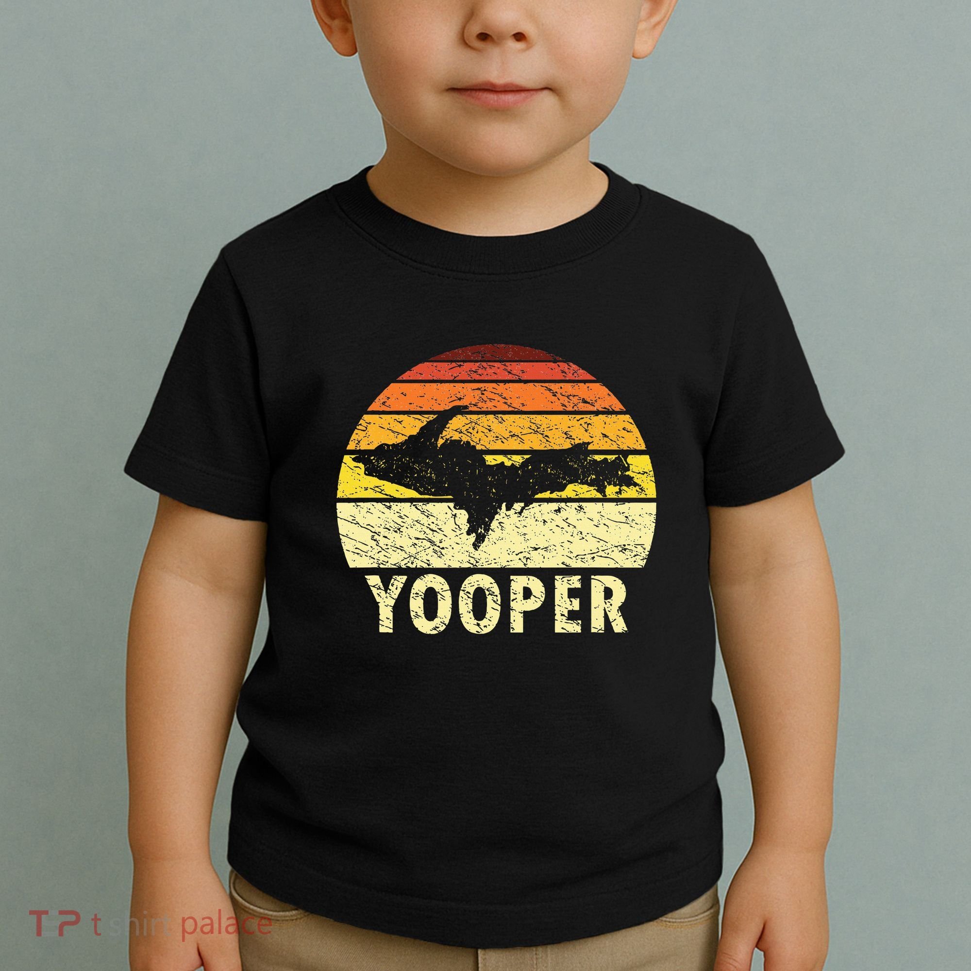 Upper Peninsula Up Yooper Pride Michigan Roots Toddler T-Shirt