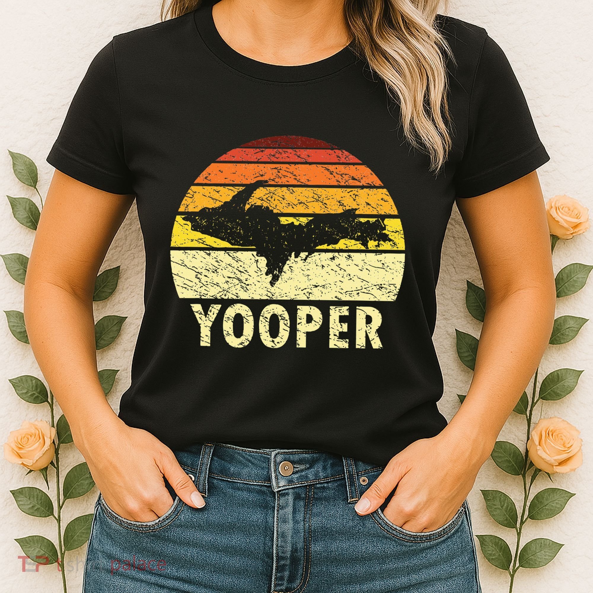 Upper Peninsula Up Yooper Pride Michigan Roots Women's T-Shirt