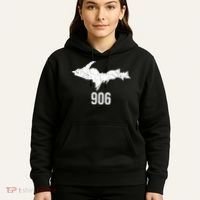 Upper Peninsula Up 906 Yooper Pride Michigan Roots Gift Hoodie thumb 5