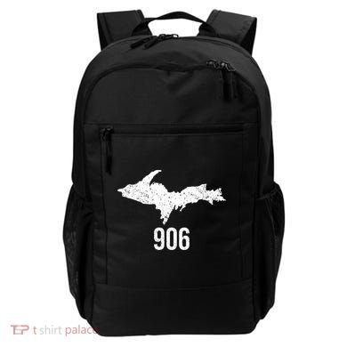 Upper Peninsula Up 906 Yooper Pride Michigan Roots Gift Backpack