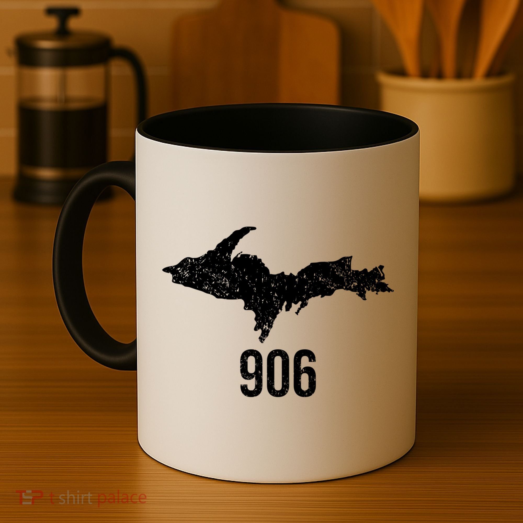 Upper Peninsula Up 906 Yooper Pride Michigan Roots Gift Coffee Mug