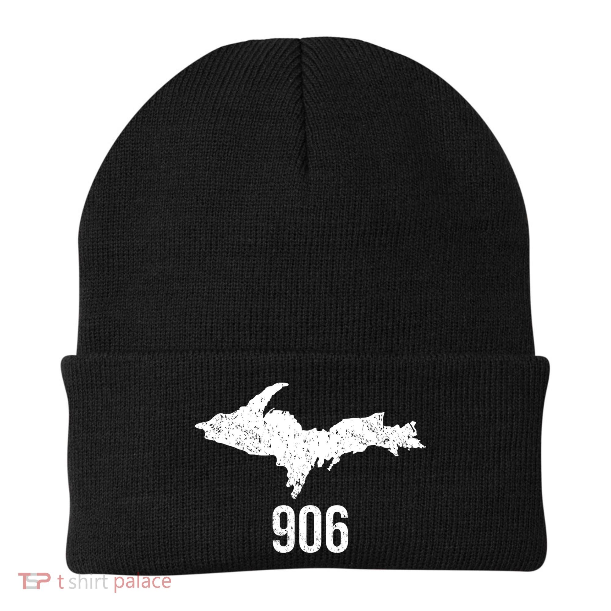 Upper Peninsula Up 906 Yooper Pride Michigan Roots Gift Beanie