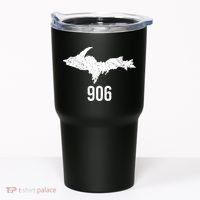 Upper Peninsula Up 906 Yooper Pride Michigan Roots Gift Tumbler thumb 0