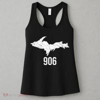 Upper Peninsula Up 906 Yooper Pride Michigan Roots Gift Women's Tank Top thumb 3