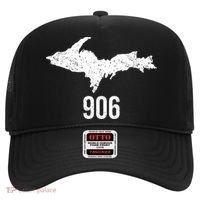 Upper Peninsula Up 906 Yooper Pride Michigan Roots Gift Hat thumb 0