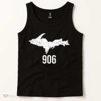 Upper Peninsula Up 906 Yooper Pride Michigan Roots Gift Tank Top thumb 2
