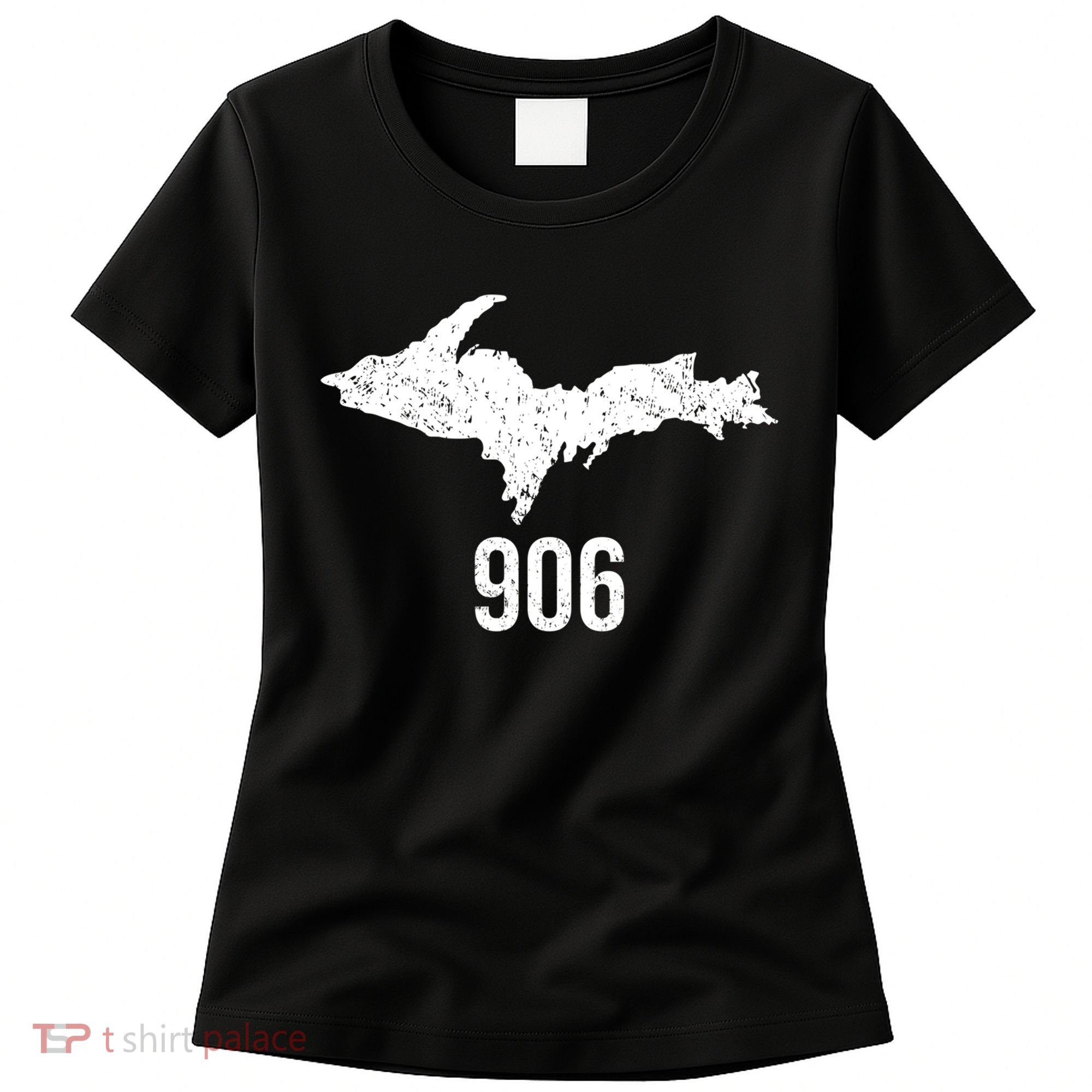 Upper Peninsula Up 906 Yooper Pride Michigan Roots Gift Women's T-Shirt