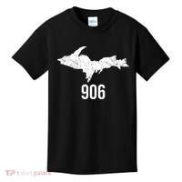 Upper Peninsula Up 906 Yooper Pride Michigan Roots Gift Kids T-Shirt thumb 0