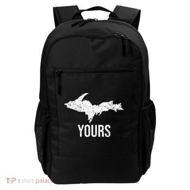 Upper Peninsula UP Yours Yooper Pride Michigan Roots Backpack