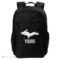 Upper Peninsula UP Yours Yooper Pride Michigan Roots Backpack thumb 0