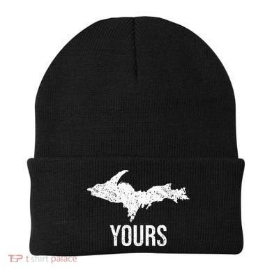 Upper Peninsula UP Yours Yooper Pride Michigan Roots Beanie