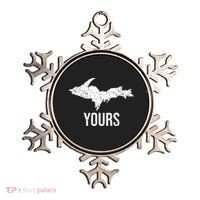 Upper Peninsula UP Yours Yooper Pride Michigan Roots Ornament thumb 0