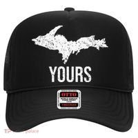 Upper Peninsula UP Yours Yooper Pride Michigan Roots Hat thumb 0
