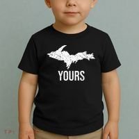 Upper Peninsula UP Yours Yooper Pride Michigan Roots Toddler T-Shirt thumb 2