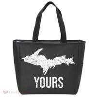 Upper Peninsula UP Yours Yooper Pride Michigan Roots Tote Bag thumb 0